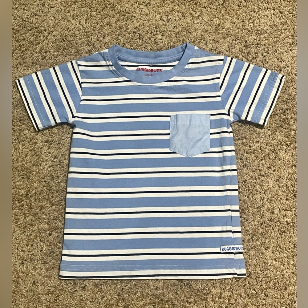 Rugged Butts | Boys Boutique Short Sleeve Pocket Tee | Size 4T